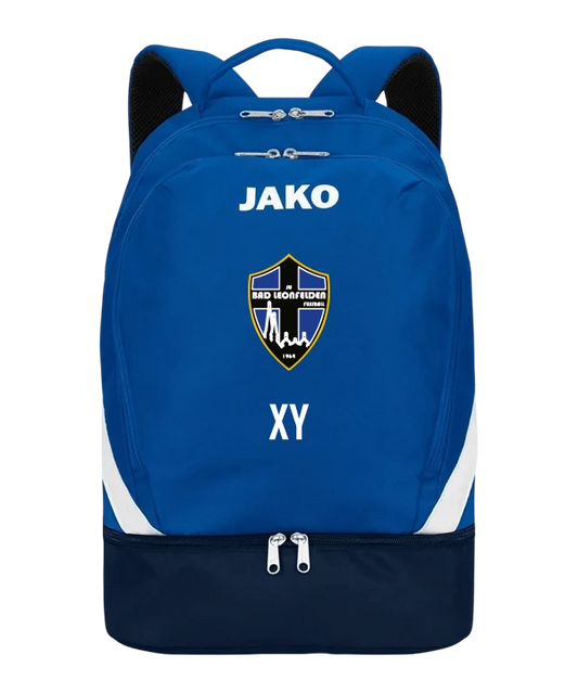 JAKO Iconic Rucksack mit Bodenfach Blau SU Bad Leonfelden