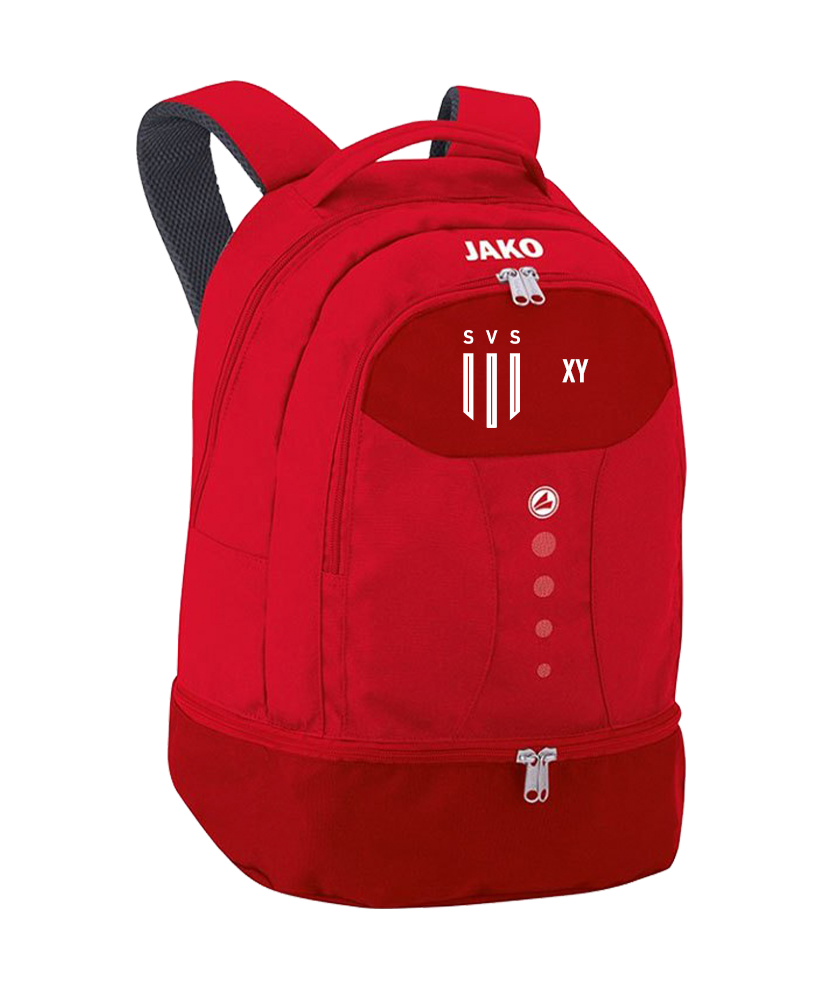 JAKO Striker Rucksack mit Schuhfach Rot F01 SV Scharnstein