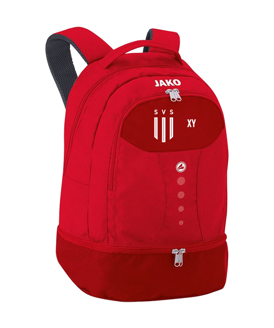 JAKO Striker Rucksack mit Schuhfach Rot F01 SV Scharnstein