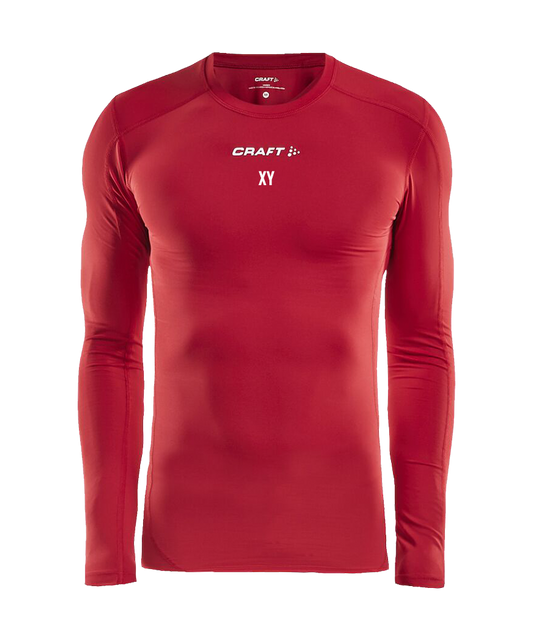 Craft Pro Control Compression Langarmshirt Kids Rot F430000 SPG Mieming