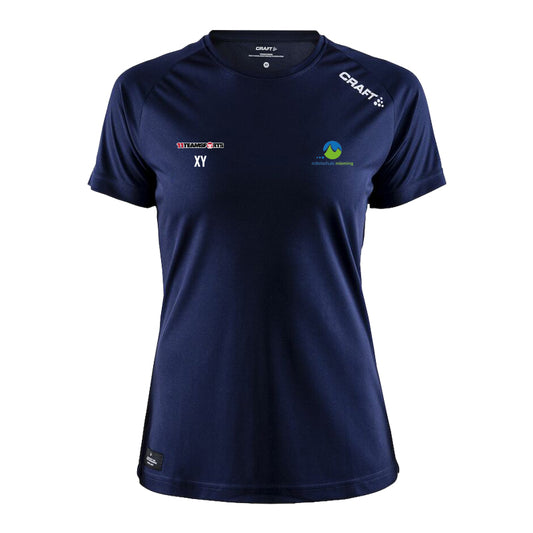 Craft Community Function T-Shirt Damen Blau F390000 MS Mieming