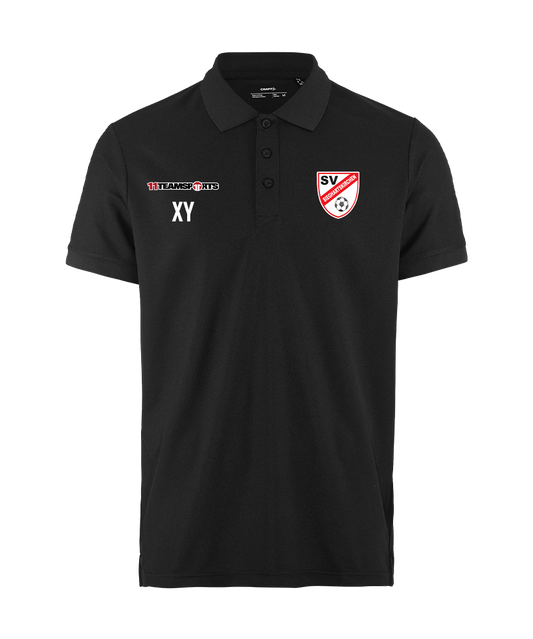 Craft Polo-Shirt Schwarz SV Sieghartskirchen
