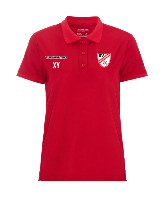 Craft Polo-Shirt Rot Damen SV Sieghartskirchen