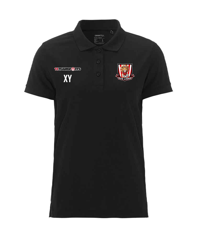 Craft Polo-Shirt Schwarz Damen SV Sieghartskirchen