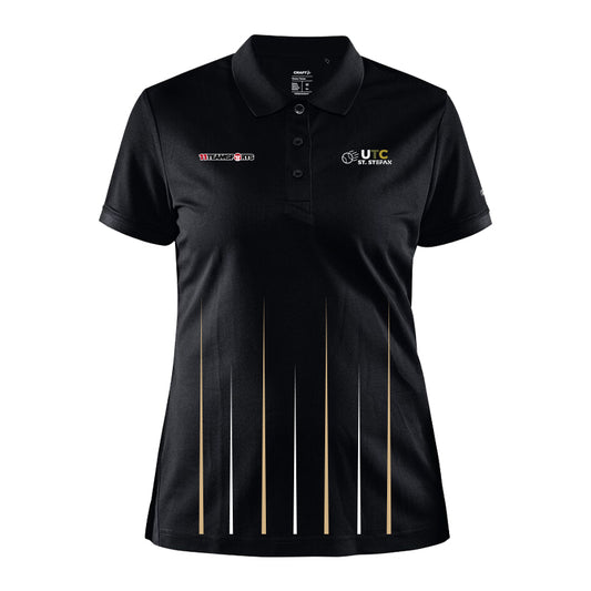 Craft Core Unify Polo Damen Schwarz F999000 UTC St. Stefan