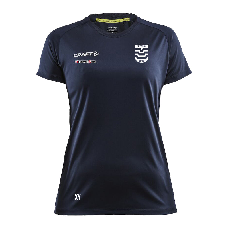 Craft Evolve T-Shirt Damen Blau F390000 SK Rum