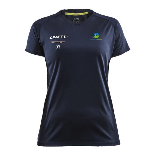 Craft Evolve T-Shirt Damen Blau F390000 MS Mieming