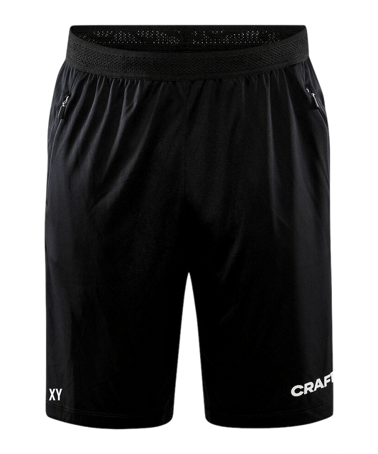 CRAFT Evolve Zip Pocket Shorts Schwarz Elite-FIT