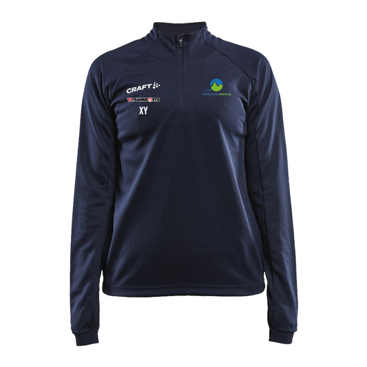Craft Evolve Halfzip Sweatshirt Damen Blau F390000 MS Mieming