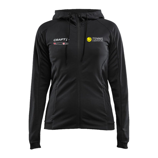 Craft Evolve Kapuzenjacke Damen Schwarz F999000 Tennis Oberperfuss
