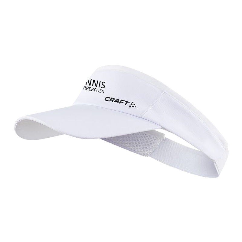 Craft Charge Visor Cap Weiss F900000 Tennis Oberperfuss