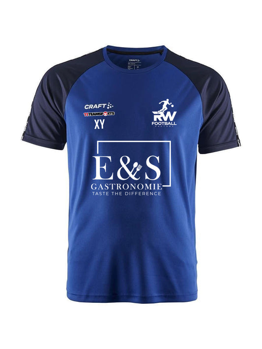 Craft Squad 2.0 Contrast Trikot Blau F346390 RW Football Factory
