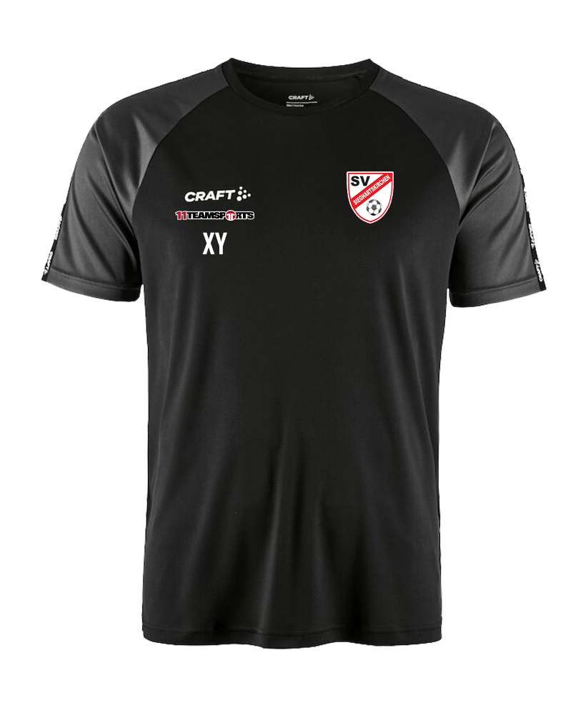 Craft Trainingsshirt Squad 2 Schwarz Kids SV Sieghartskirchen