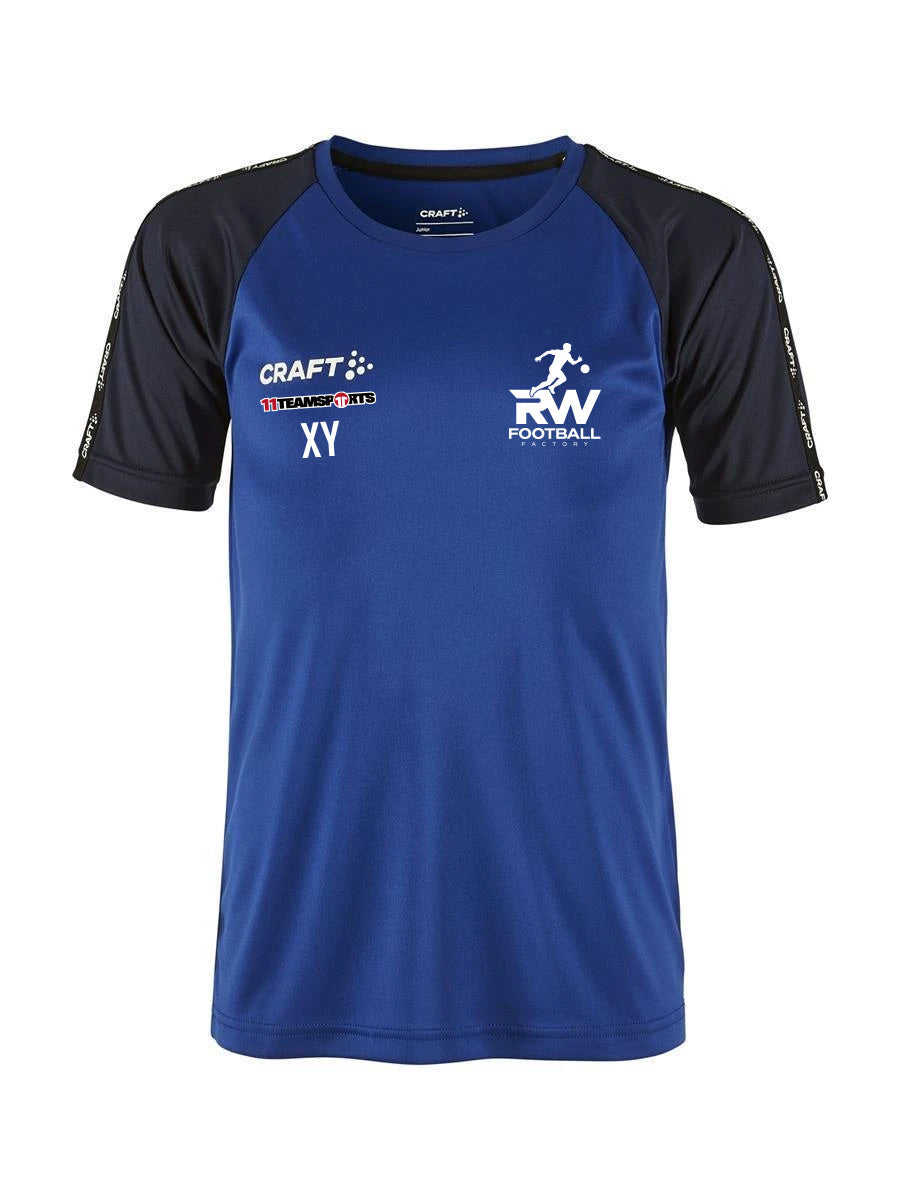 Craft Squad 2.0 Contrast Trikot Kids Blau F346390 RW Football Factory