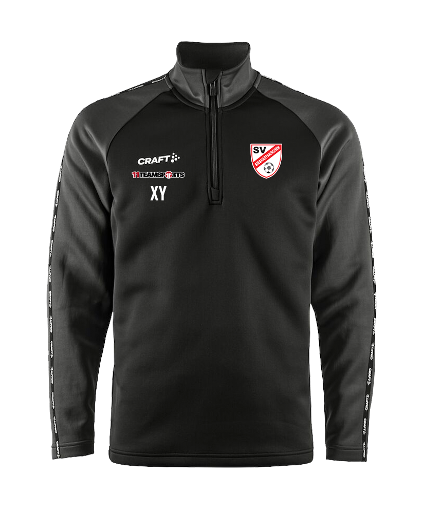 Craft Halfzip Sweatshirt Schwarz SV Sieghartskirchen