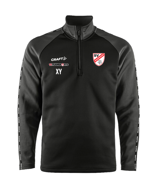 Craft Halfzip Sweatshirt Schwarz SV Sieghartskirchen
