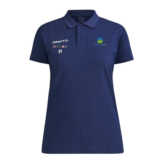 Craft Progress 2.0 Polo Damen Blau F390000 MS Mieming