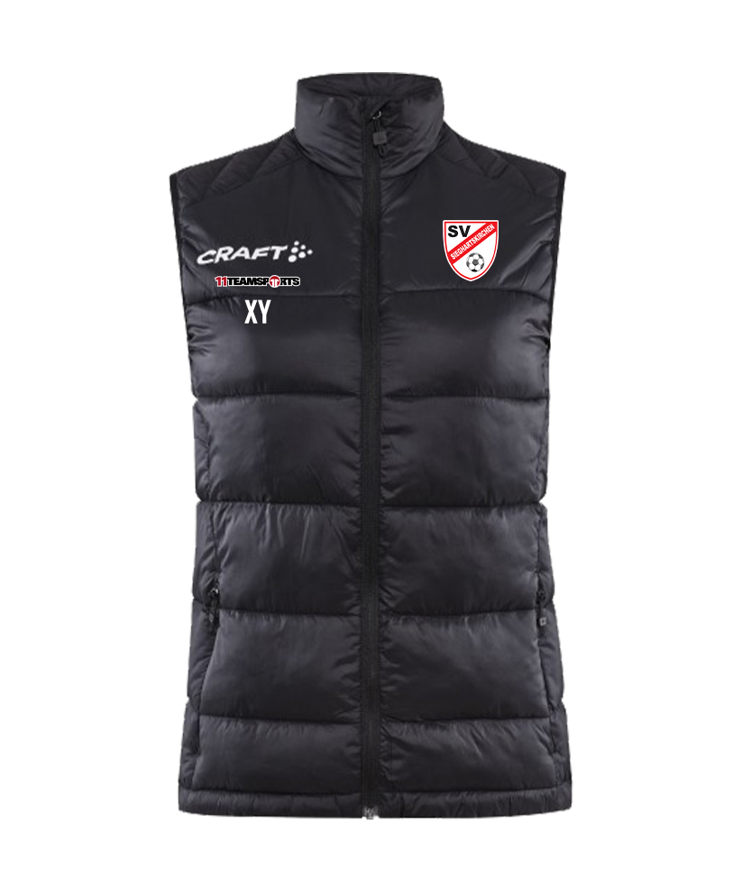 Craft Weste Schwarz Damen SV Sieghartskirchen