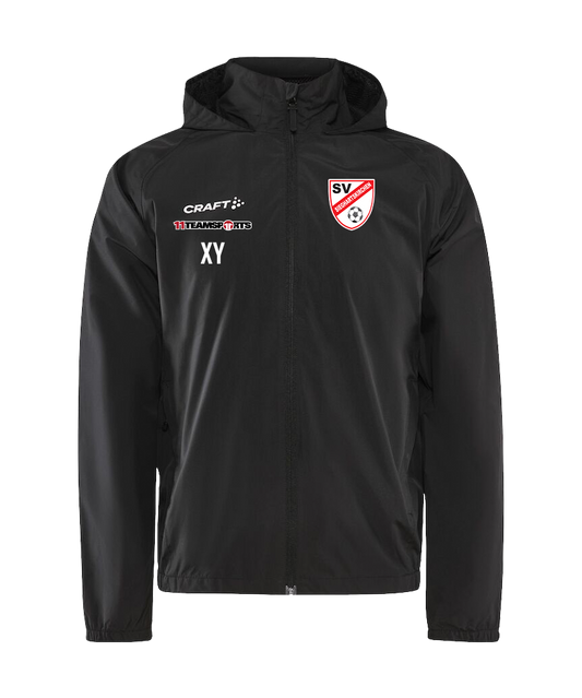 Craft Regenjacke Schwarz Kids SV Sieghartskirchen