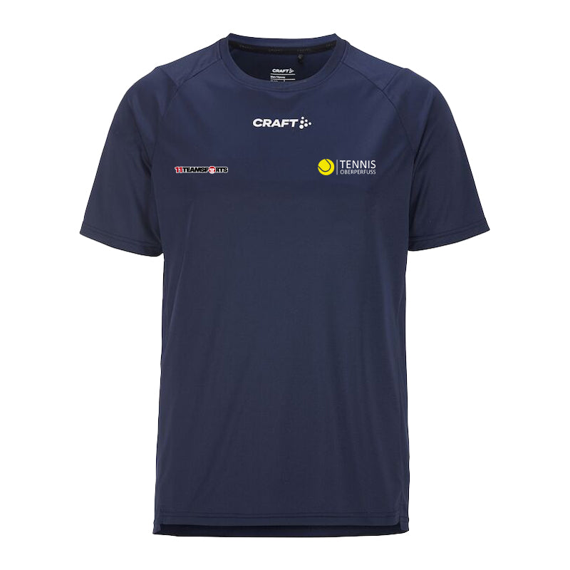 Craft Rush 2.0 T-Shirt Blau F390000 Tennis Oberperfuss