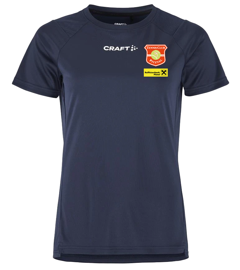 Craft Rush 2.0 T-Shirt Damen Blau F390000 TC Pitztal