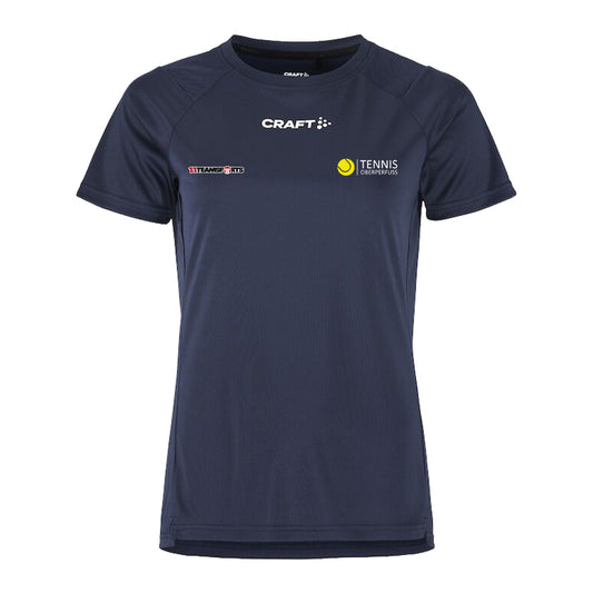 Craft Rush 2.0 T-Shirt Damen Blau F390000 Tennis Oberperfuss