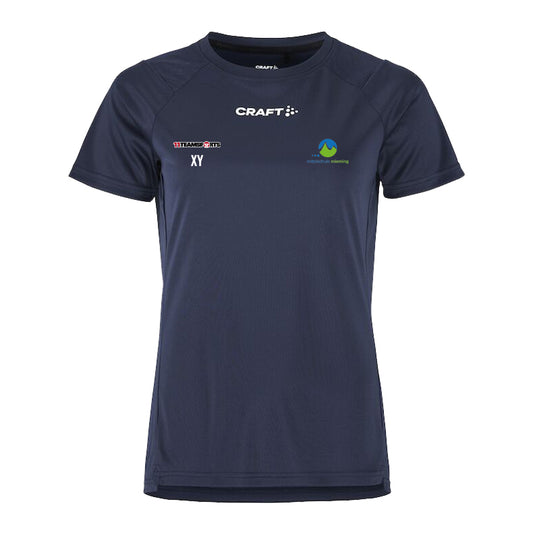 Craft Rush 2.0 T-Shirt Damen Blau F390000 MS Mieming