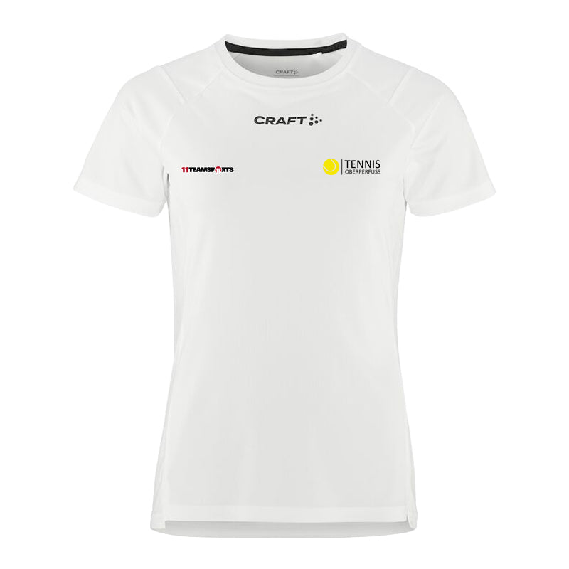 Craft Rush 2.0 T-Shirt Damen Weiss F900000 Tennis Oberperfuss