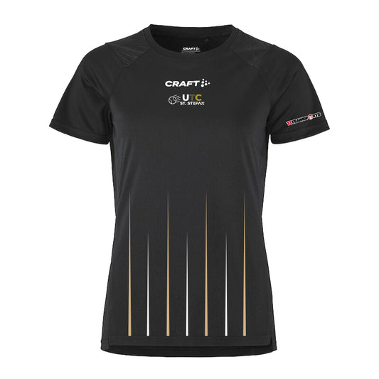 Craft Rush 2.0 T-Shirt Damen Schwarz F999000 UTC St. Stefan