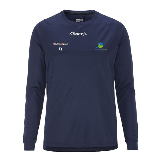 Craft Rush  2.0 Longsleeve T-Shirt Blau F390000 MS Mieming