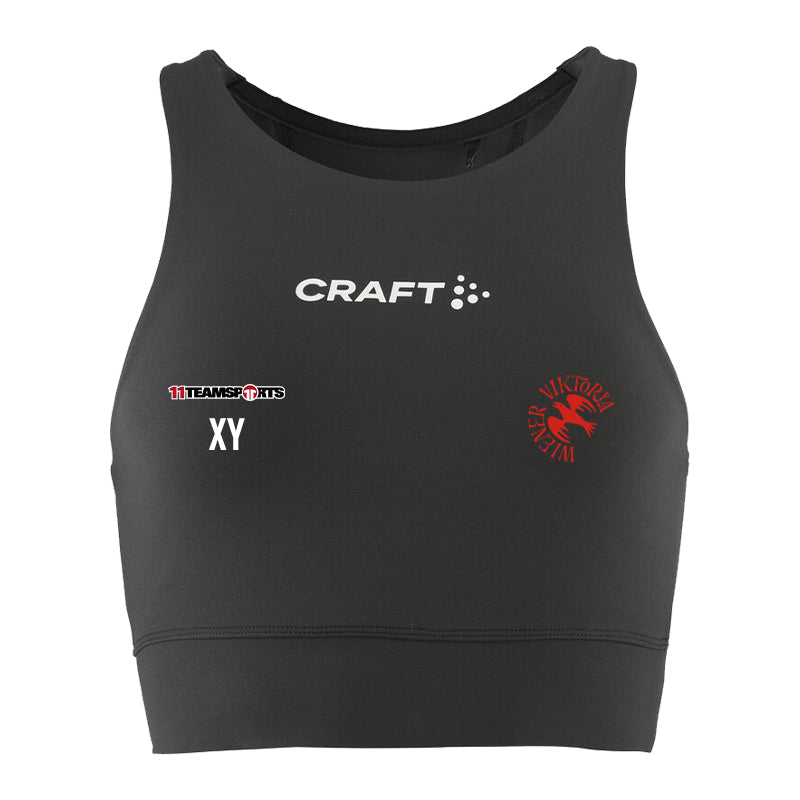 Craft Rush 2.0 Crop Top Damen Schwarz F999000 SC Wiener Viktoria