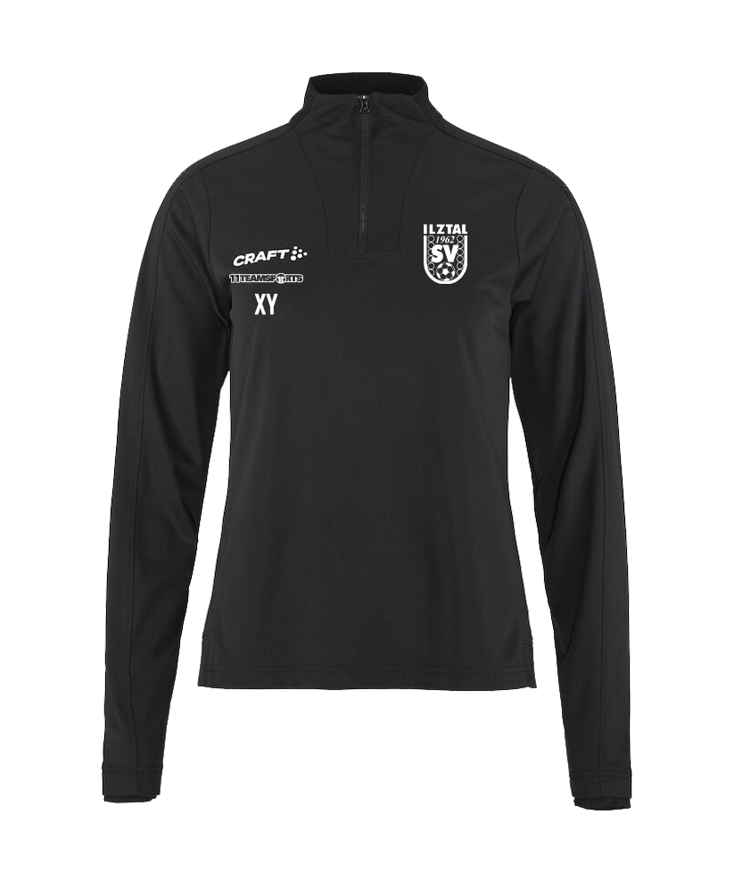 Craft Evolve 2.0 Half Zip Damen Schwarz SVU Ilztal