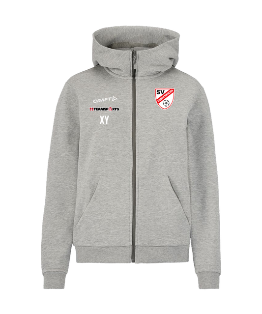 Craft Zip-Hoodie Grau Damen SV Sieghartskirchen