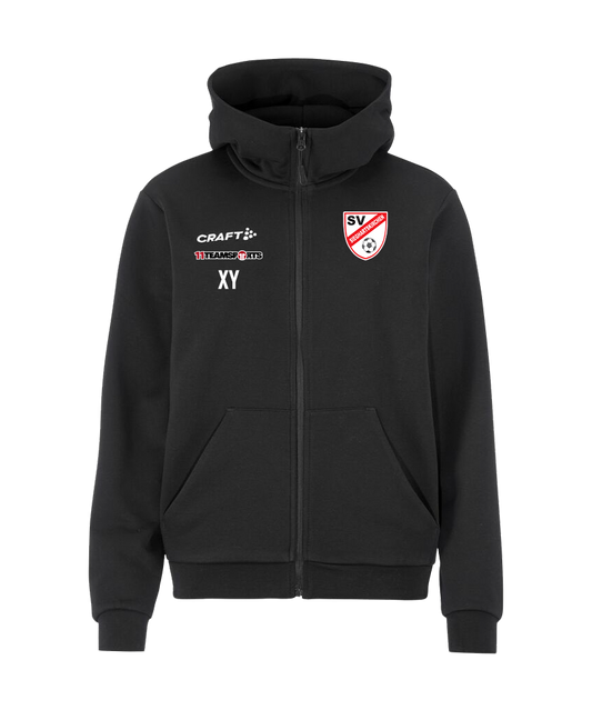 Craft Zip-Hoodie Schwarz Damen SV Sieghartskirchen
