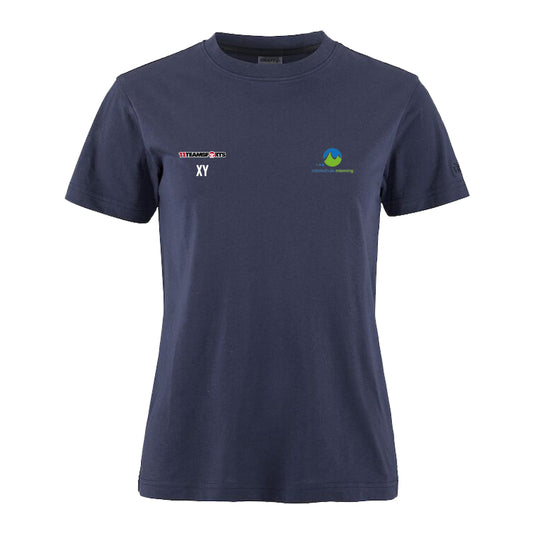 Craft Community 2.0 T-Shirt Damen Blau F390000 MS Mieming