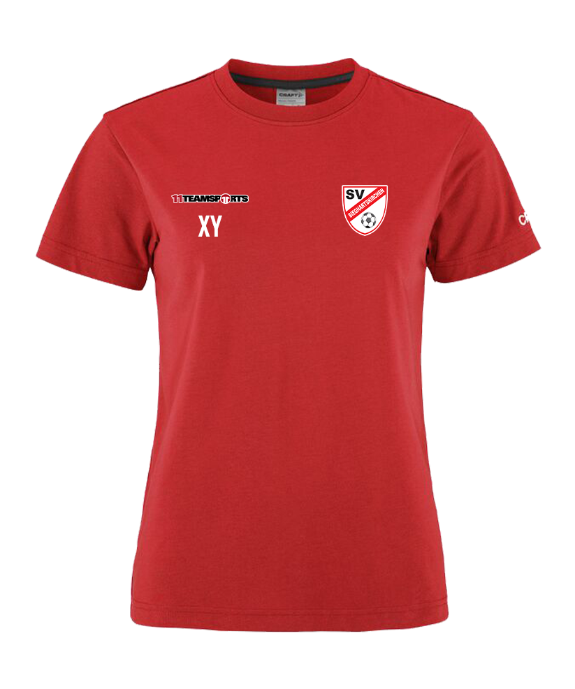 Craft T-Shirt Rot Damen SV Sieghartskirchen