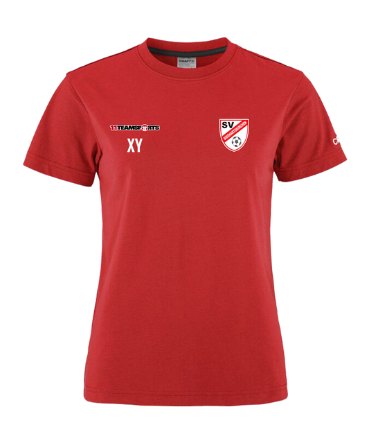 Craft T-Shirt Rot Damen SV Sieghartskirchen