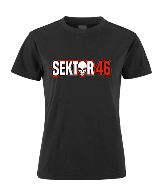 Craft T-Shirt Schwarz Damen Straight Outta SV Sieghartskirchen
