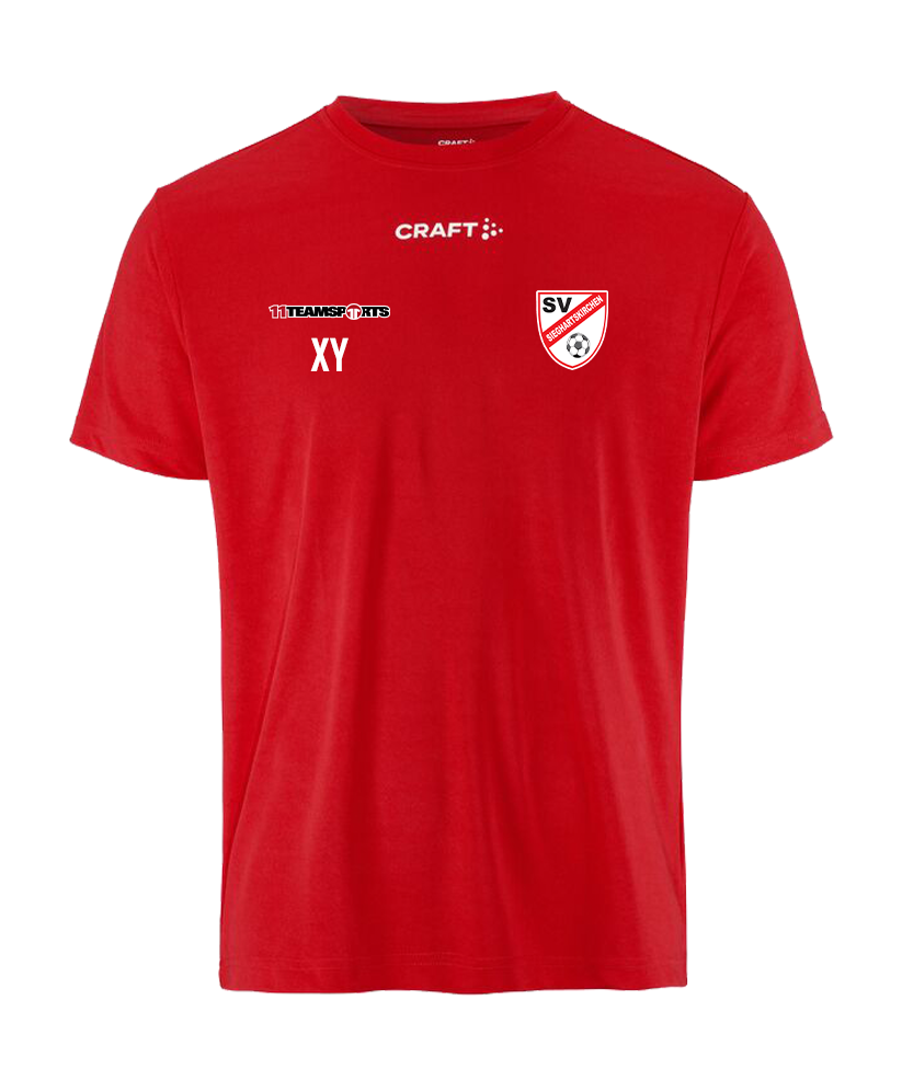 Craft Trainingsshirt Squad Go Rot SV Sieghartskirchen