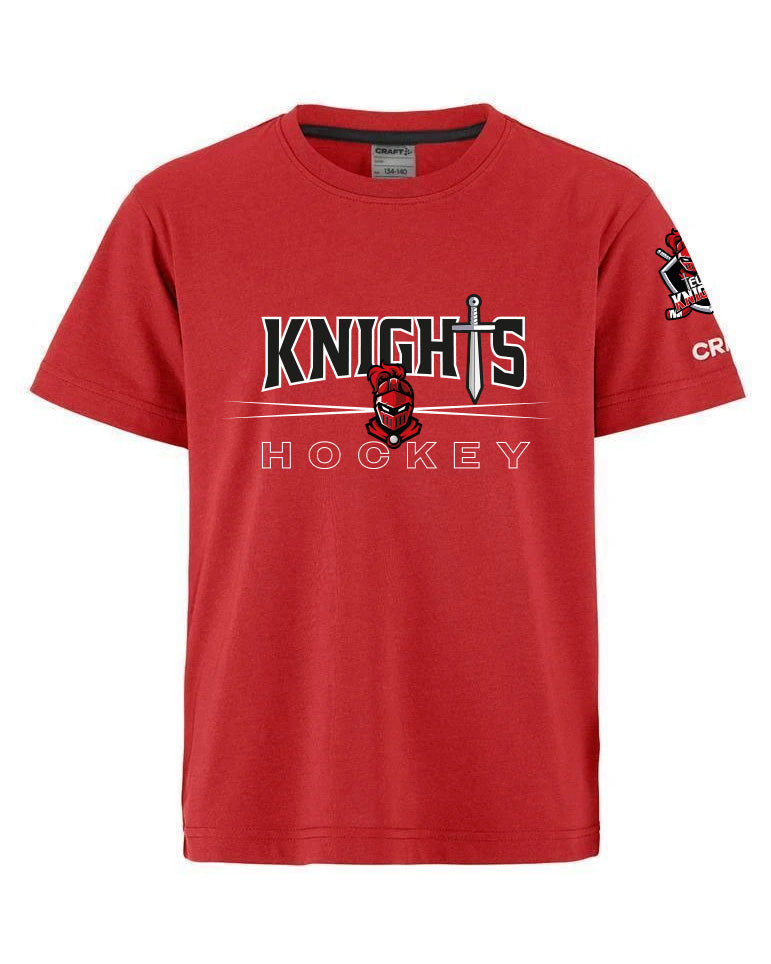 Craft Community 2.0 Fanshirt Kids Rot F430000 Telfs Knights