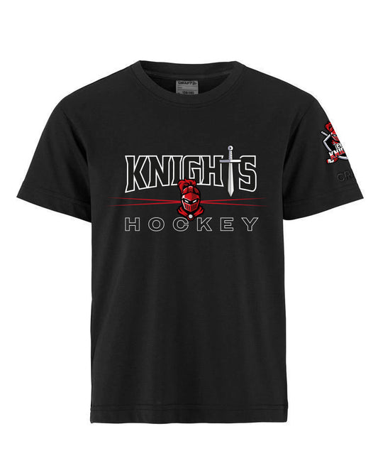 Craft Community 2.0 Fanshirt Kids Schwarz F999000 Telfs Knights
