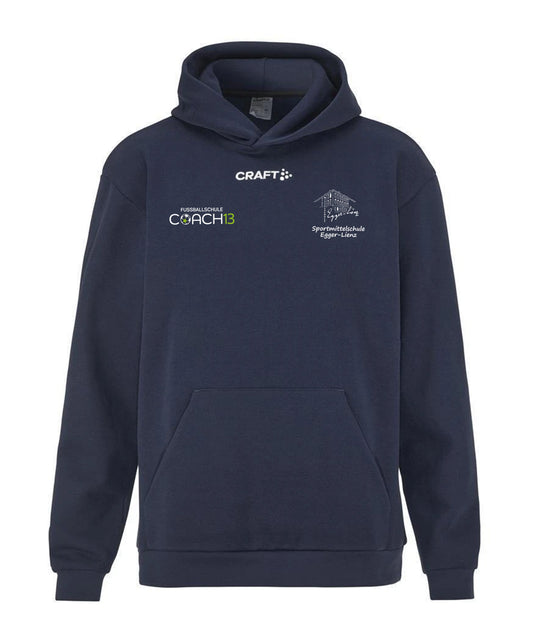 Craft Community Logo Hoodie Kids Mittelschule Egger-Lienz Fußball