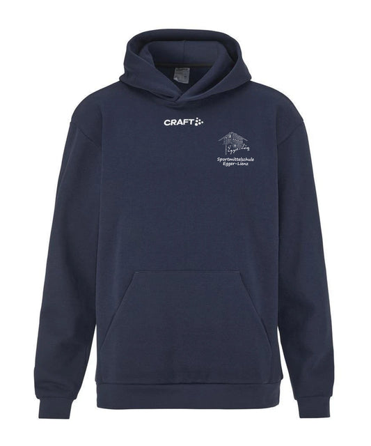 Craft Community Logo Hoodie Mittelschule Egger-Lienz Sportklasse