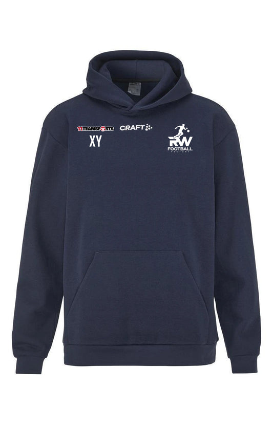 Craft Community 2.0 Logo Hoody Blau F390000 RW Football Factory