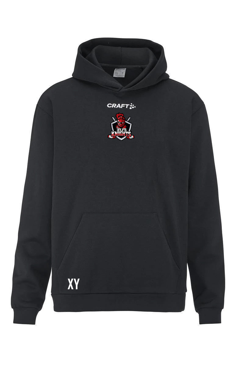 Craft Community 2.0 Logo Hoody Schwarz F999000 Telfs Knights