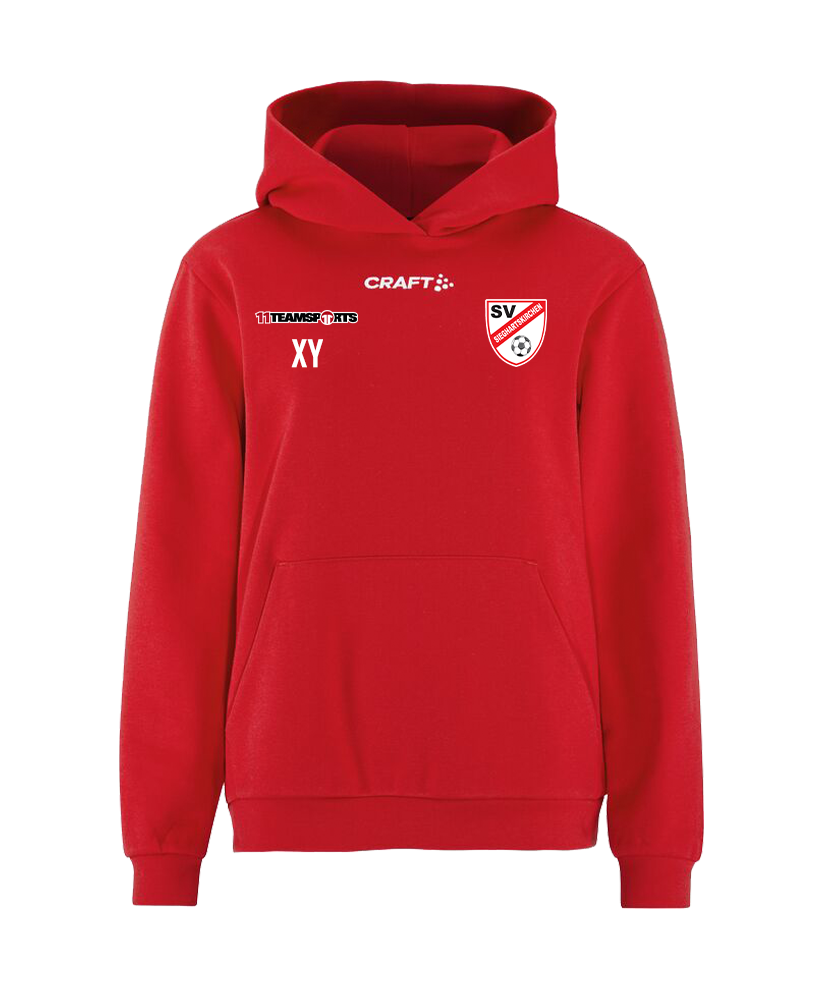Craft Hoodie Rot Damen SV Sieghartskirchen
