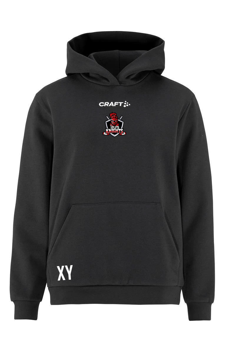Craft Community 2.0 Logo Hoody Damen Schwarz F999000 Telfs Knights