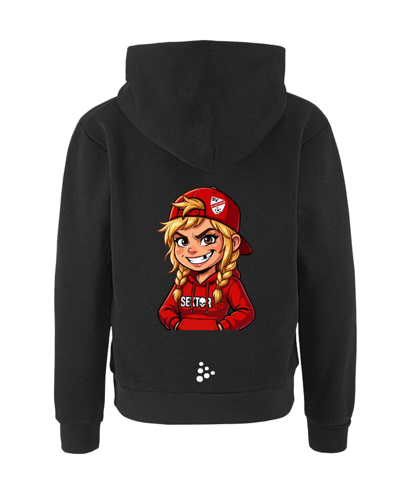 Craft Hoodie Schwarz Kids Mädchen SV Sieghartskirchen
