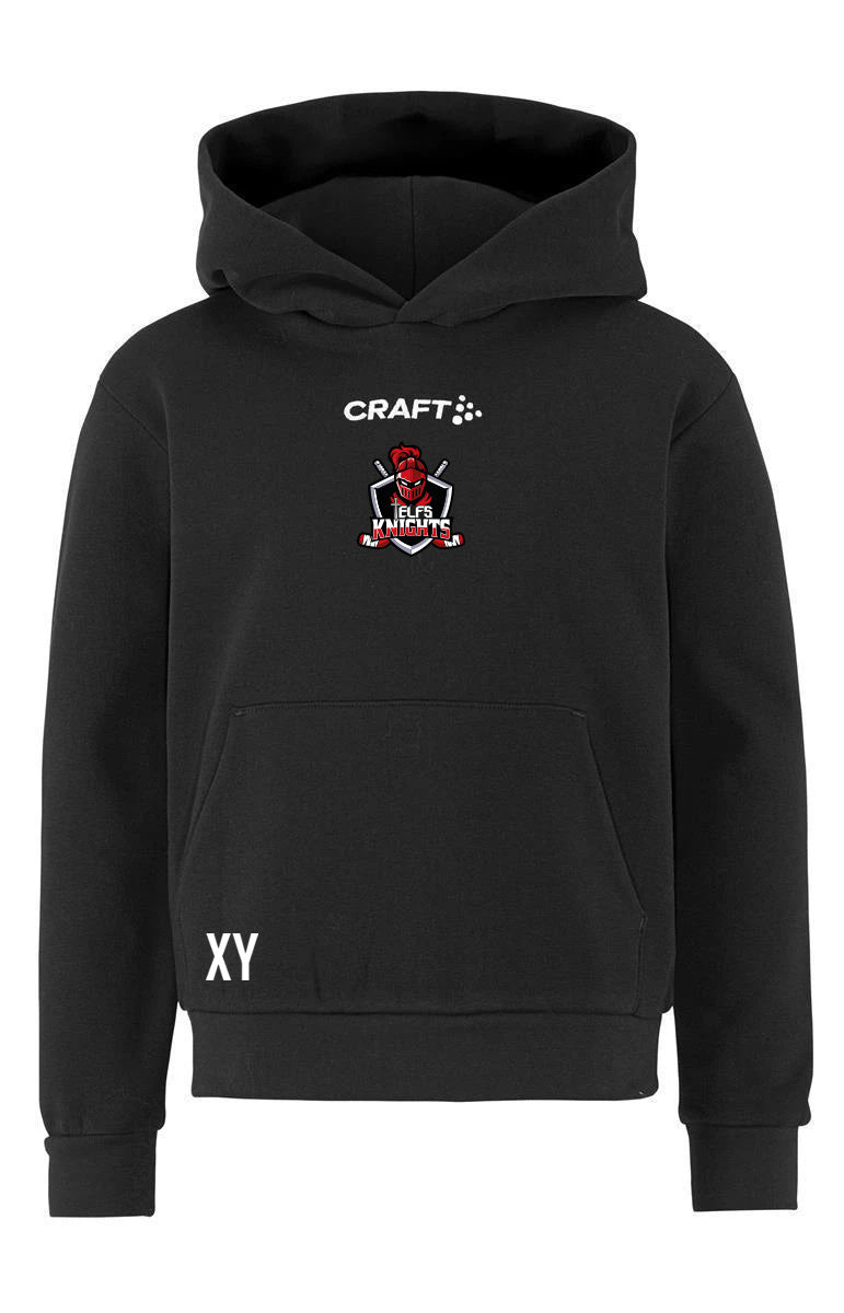 Craft Community 2.0 Logo Hoody Kids Schwarz F999000 Telfs Knights