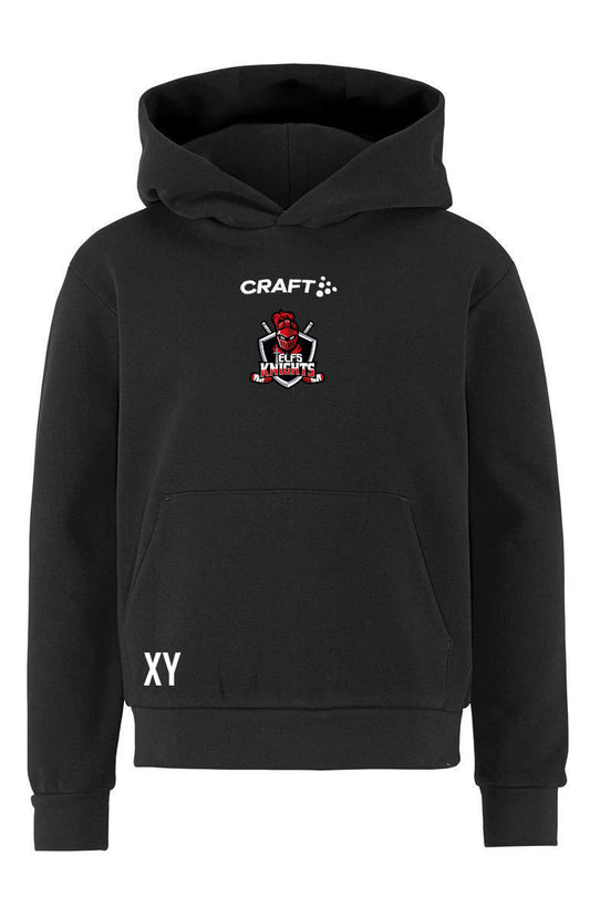 Craft Community 2.0 Logo Hoody Kids Schwarz F999000 Telfs Knights